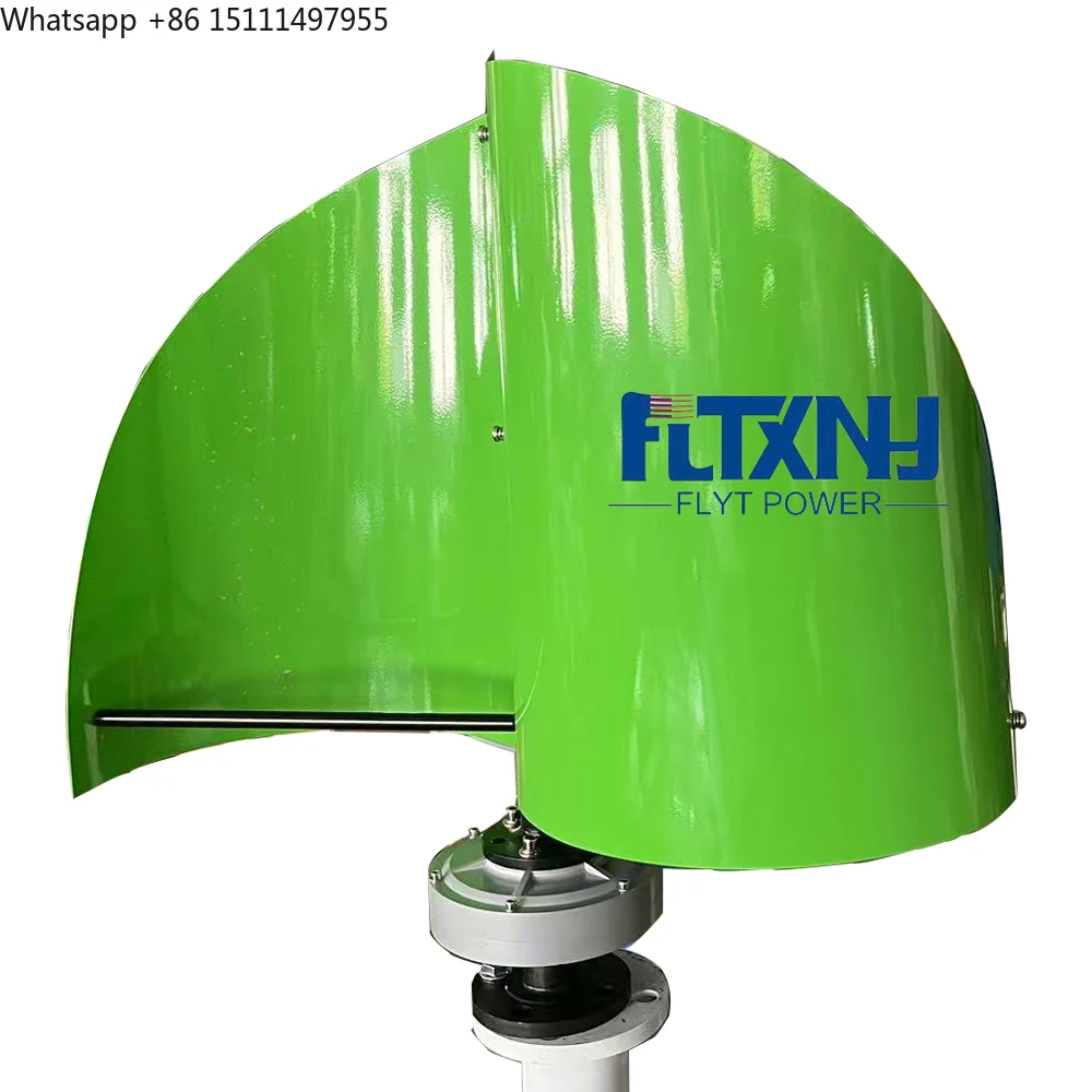 Mini Wind Turbine Vertical - Новая модель мини-ветряной турбины Flower, 1000