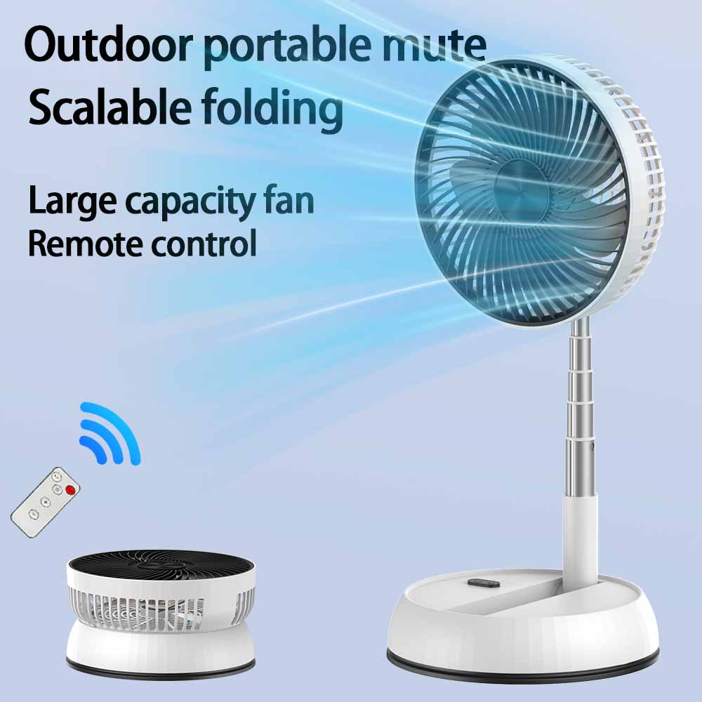 Mini Wind Turbine Vertical - Портативный бесшумный настольный вентилятор с дистанционным