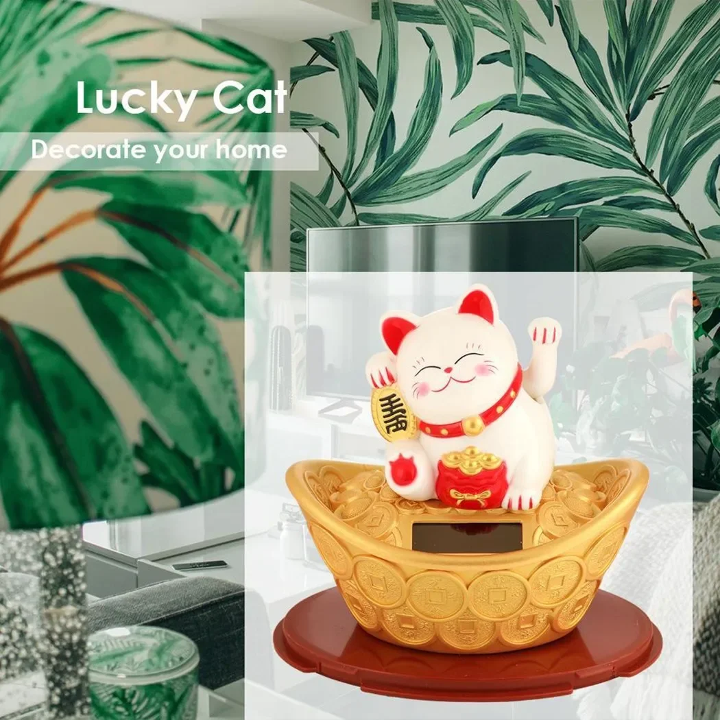 Lucky Cat Cat Wealth Cat Солне – обзор и цена Renewable Energy House