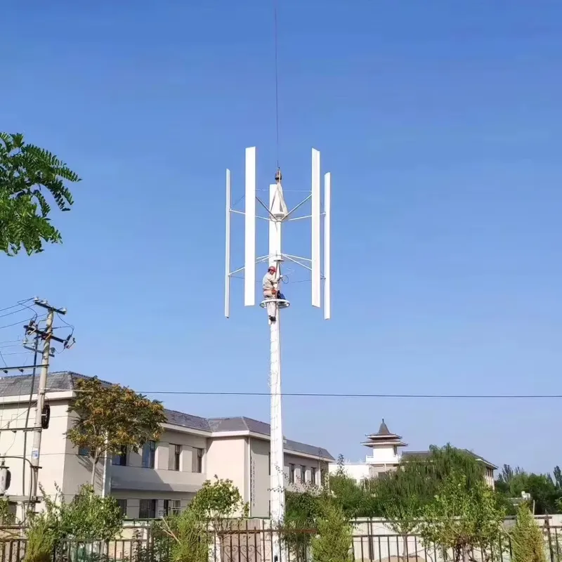 Новый дизайн, лопасти ветроген – обзор и цена Mini Wind Turbine Vertical