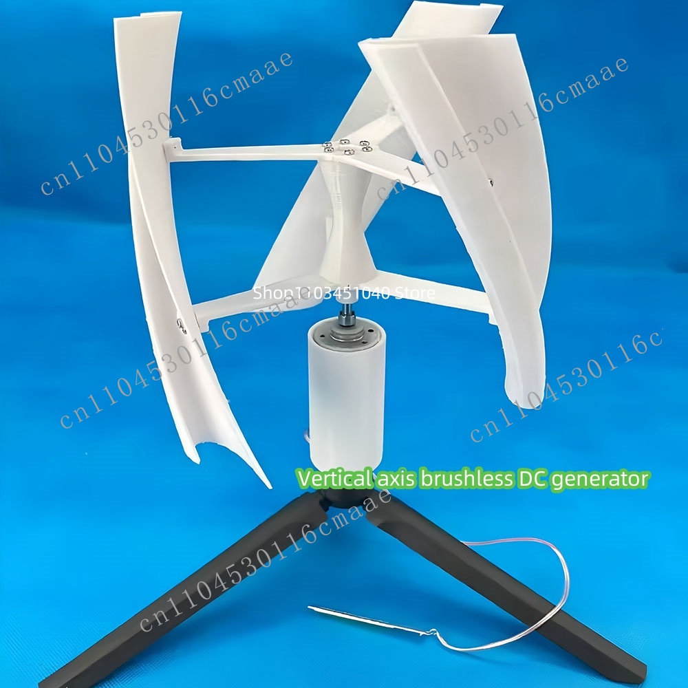 Новый DIY лопасть вентилятора  – обзор и цена Mini Wind Turbine Vertical