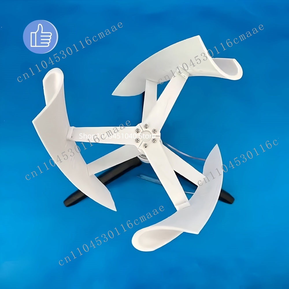 Новый DIY лопасть вентилятора  – обзор и цена Mini Wind Turbine Vertical